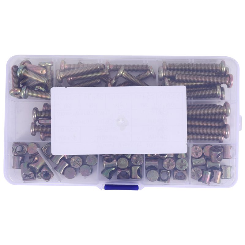 Furniture Hardware Barrel Nut - DT17 Kit Sekrup dan Baut Tempat