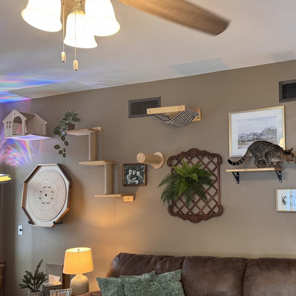 Furniture Paradise & Hardware Ghaziabad Photos - Furnitur Kucing: Jembatan Gantung Kayu Solid