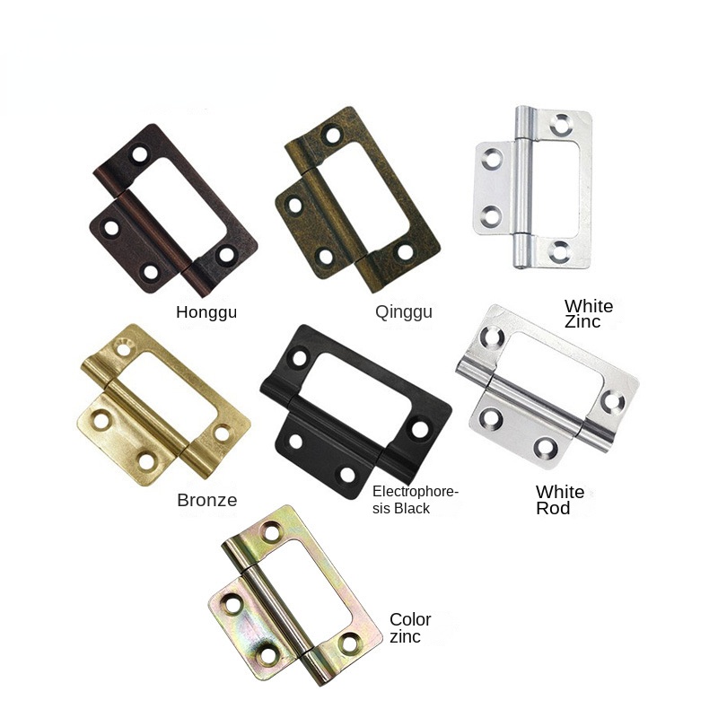 Furniture Hardware Wholesale - 10 Buah Engsel Besi Antik Tembaga