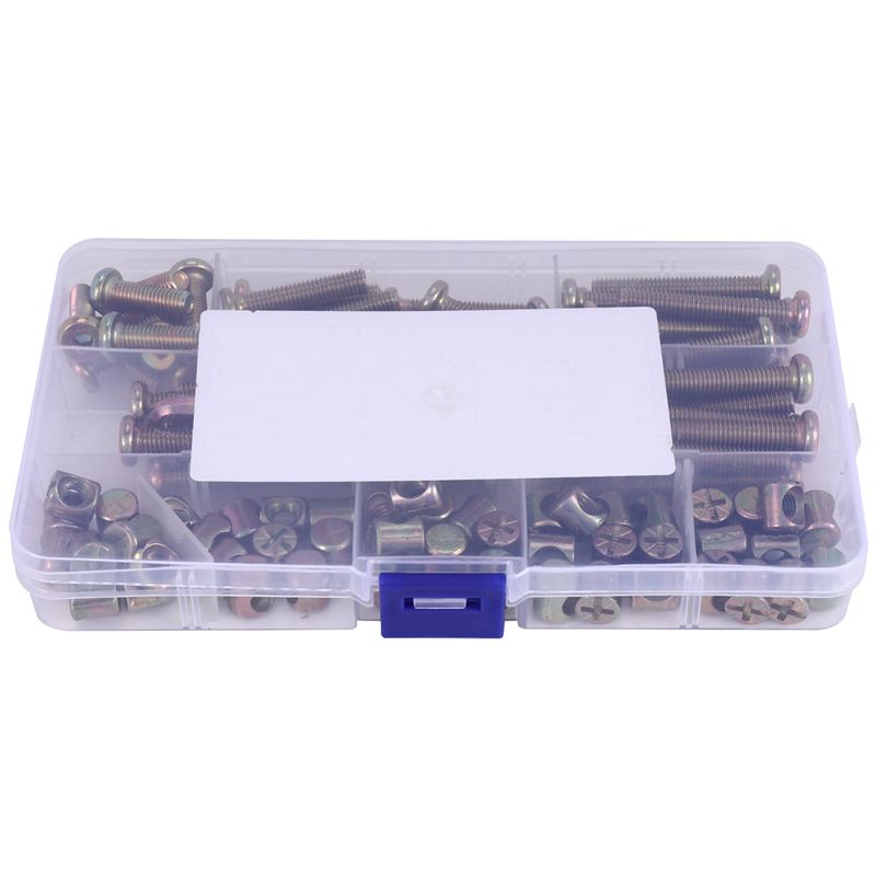 DT17 Kit Sekrup dan Baut Tempa - Furniture Hardware Barrel Nut ulasan dan harga