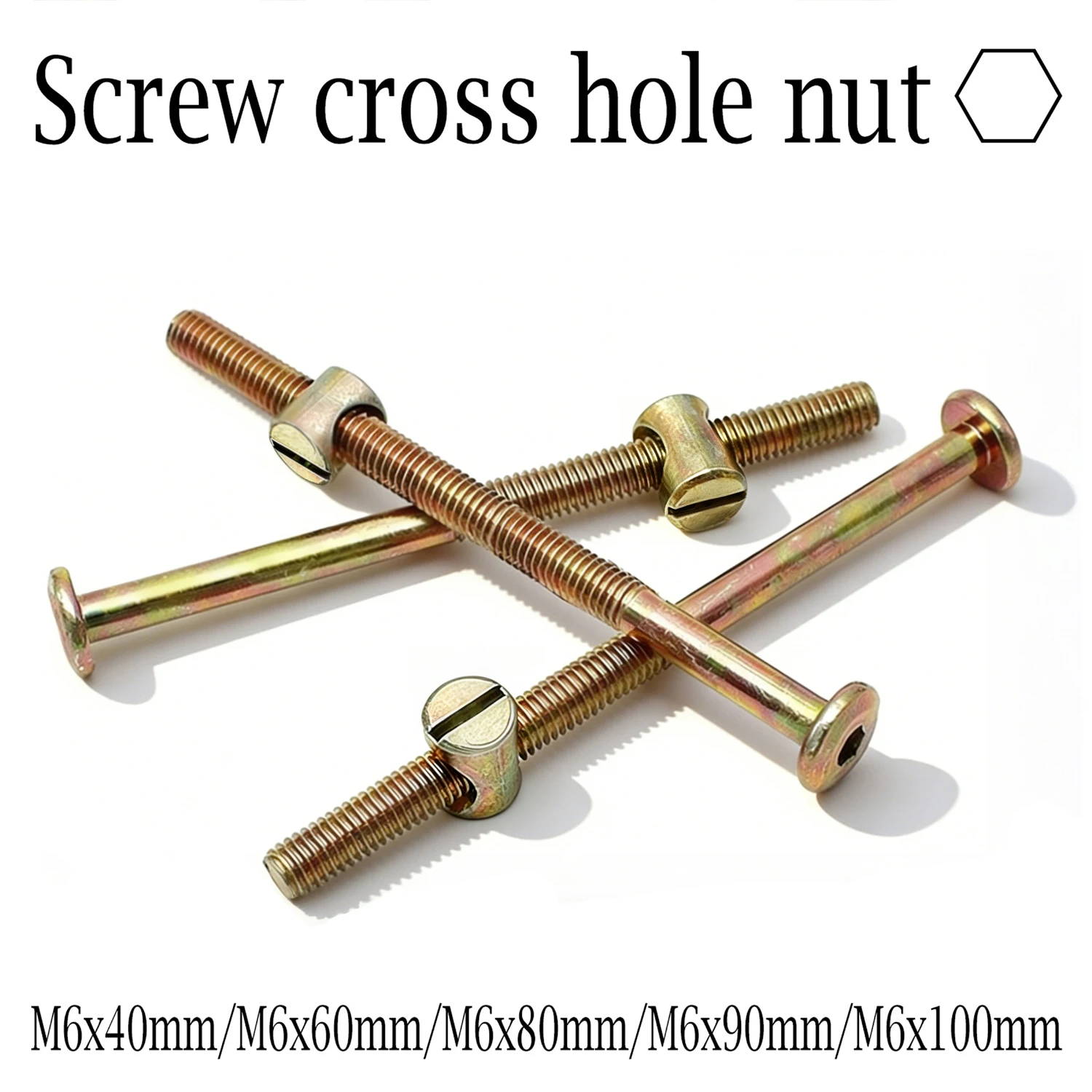 10/20 Buah Sekrup Kepala Soket - Furniture Hardware Barrel Nut ulasan dan harga