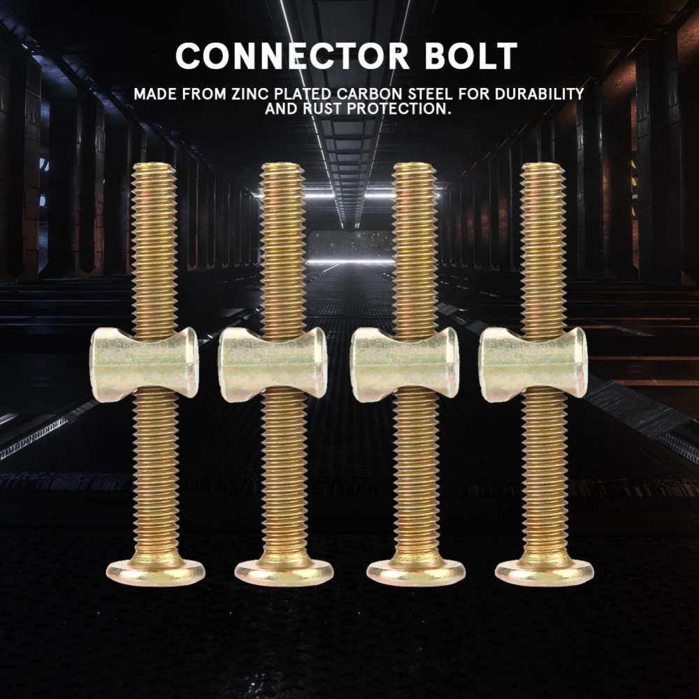 10set Baut Furnitur Kepala Hex - Furniture Hardware Barrel Nut ulasan dan harga