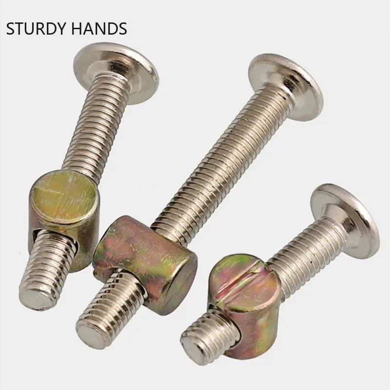 30 Buah/Pak Set Baut dan Mur F - Furniture Hardware Barrel Nut ulasan dan harga