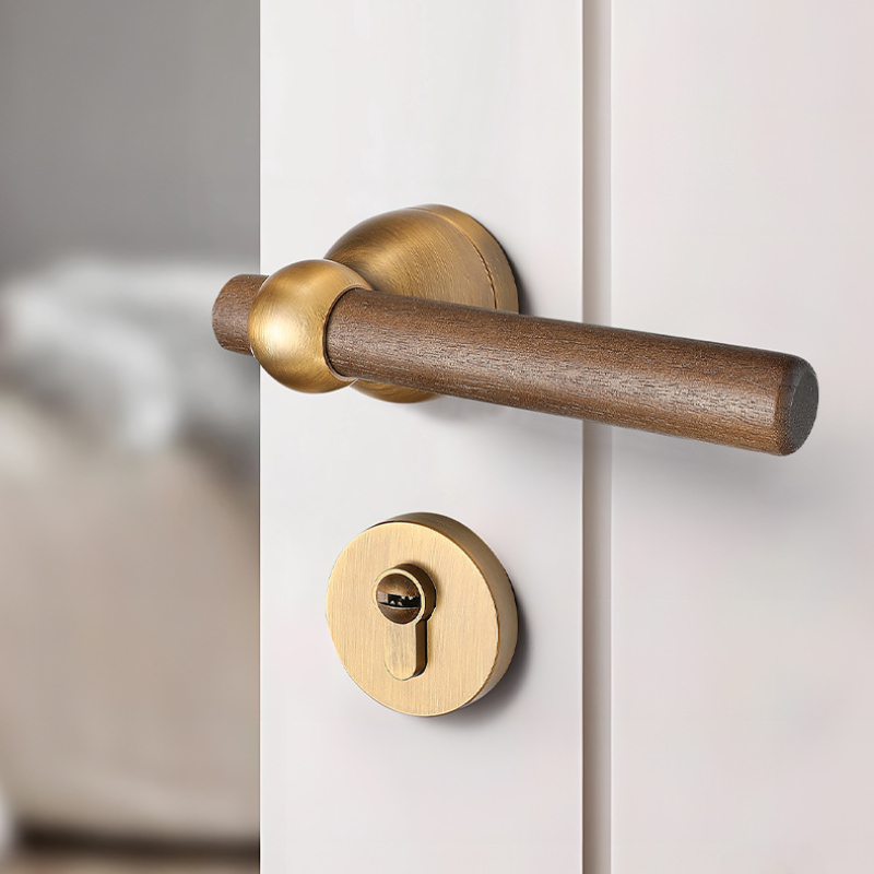 Kunci Pintu Walnut Hitam Mewah - Furniture Hardware In China ulasan dan harga
