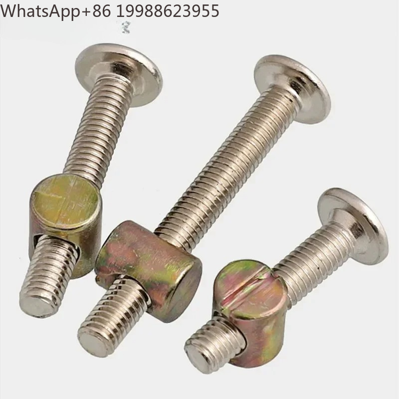30 Buah/Pak Set Baut dan Mur F - Furniture Hardware Barrel Nut ulasan dan harga