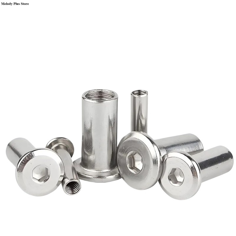 Mur Baut Lengan Panjang M3 M4  - Furniture Hardware Barrel Nut ulasan dan harga